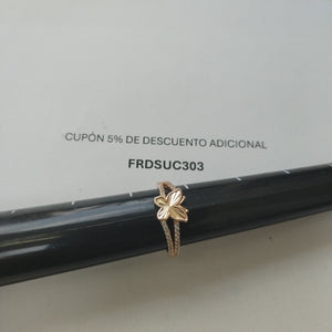 ANILLOS DAMA ORO 14K 2 (NUEVO)
