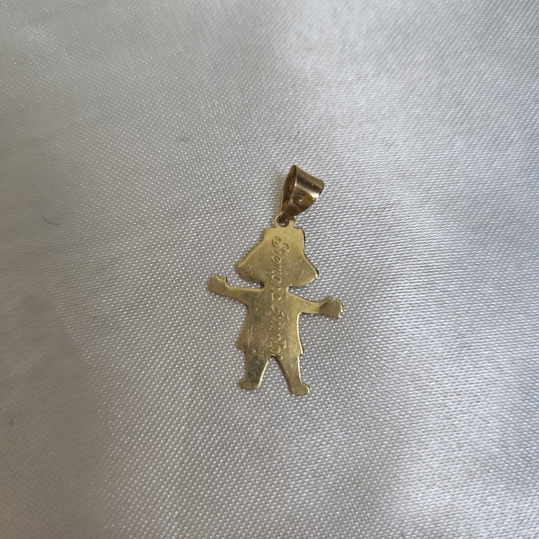 DIJE ORO 14 K 0.9 GRMS (SEMINUEVO)