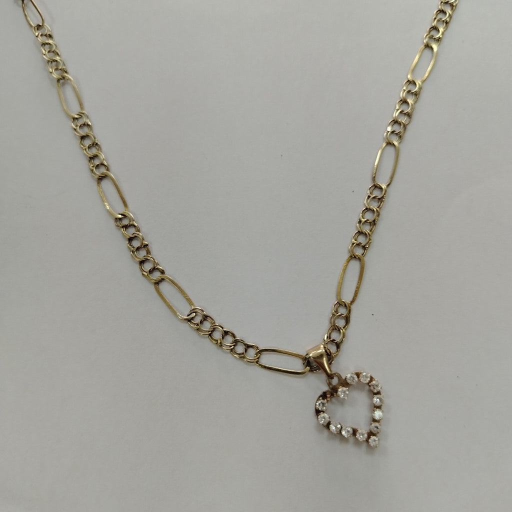 CADENA, DIJE ORO 10 K 5.5 GRMS (SEMINUEVO)