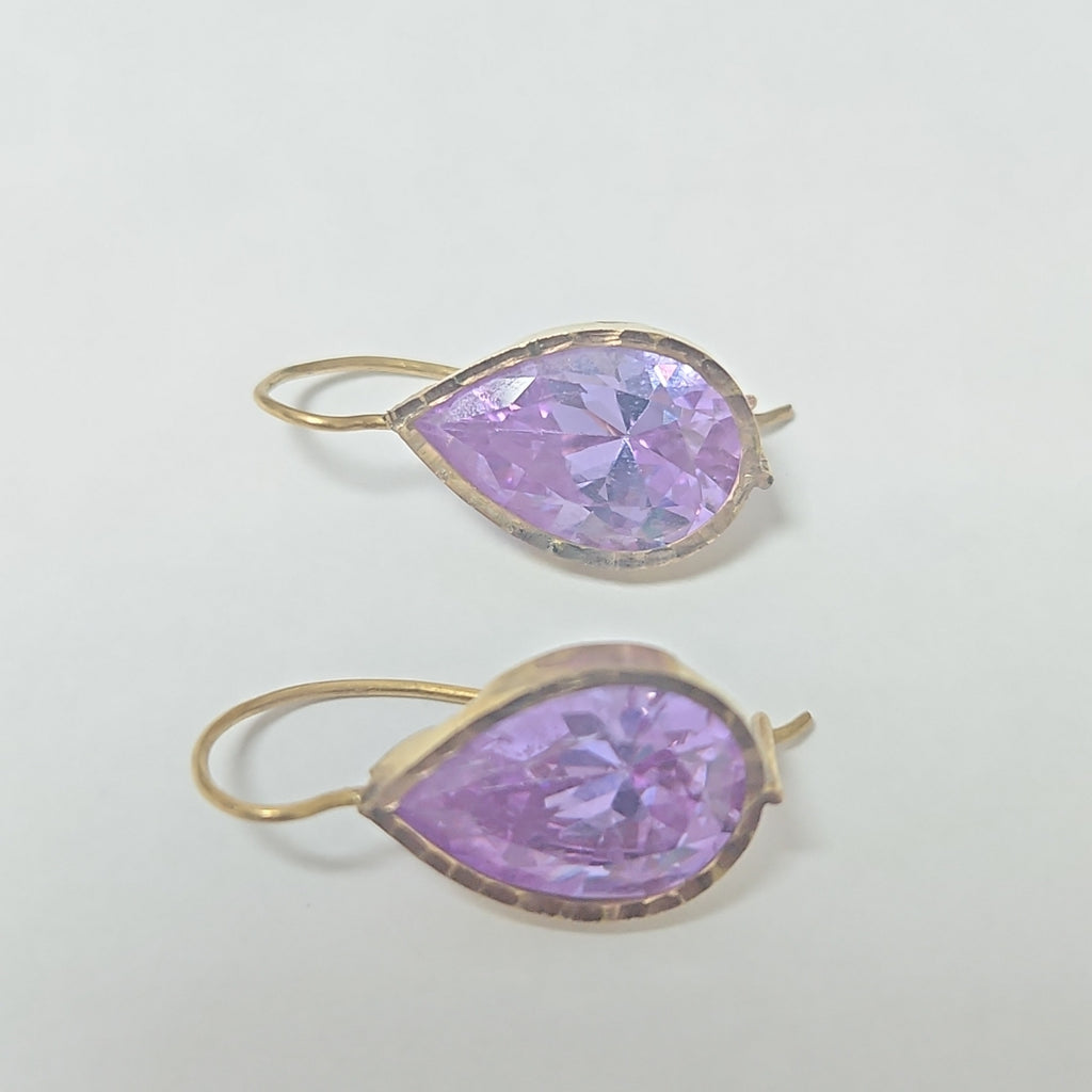 ARETES PAR ORO 10 K 6,60 GRMS (SEMINUEVO)