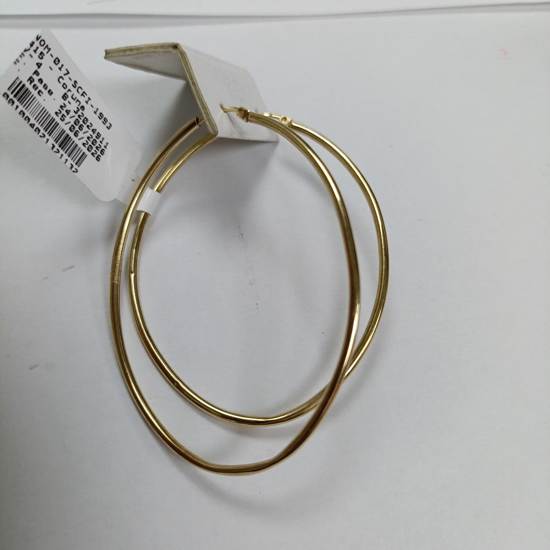 ARRACADAS PAR ORO 14 K 2.8 GRMS (SEMINUEVO)