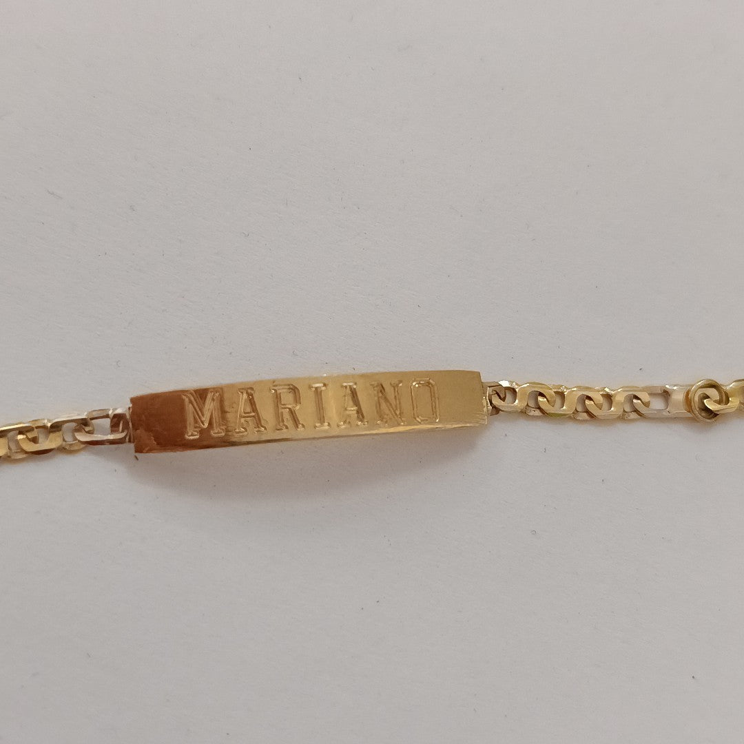 ESCLAVA ORO 10 K 4.9 GRMS (SEMINUEVO)