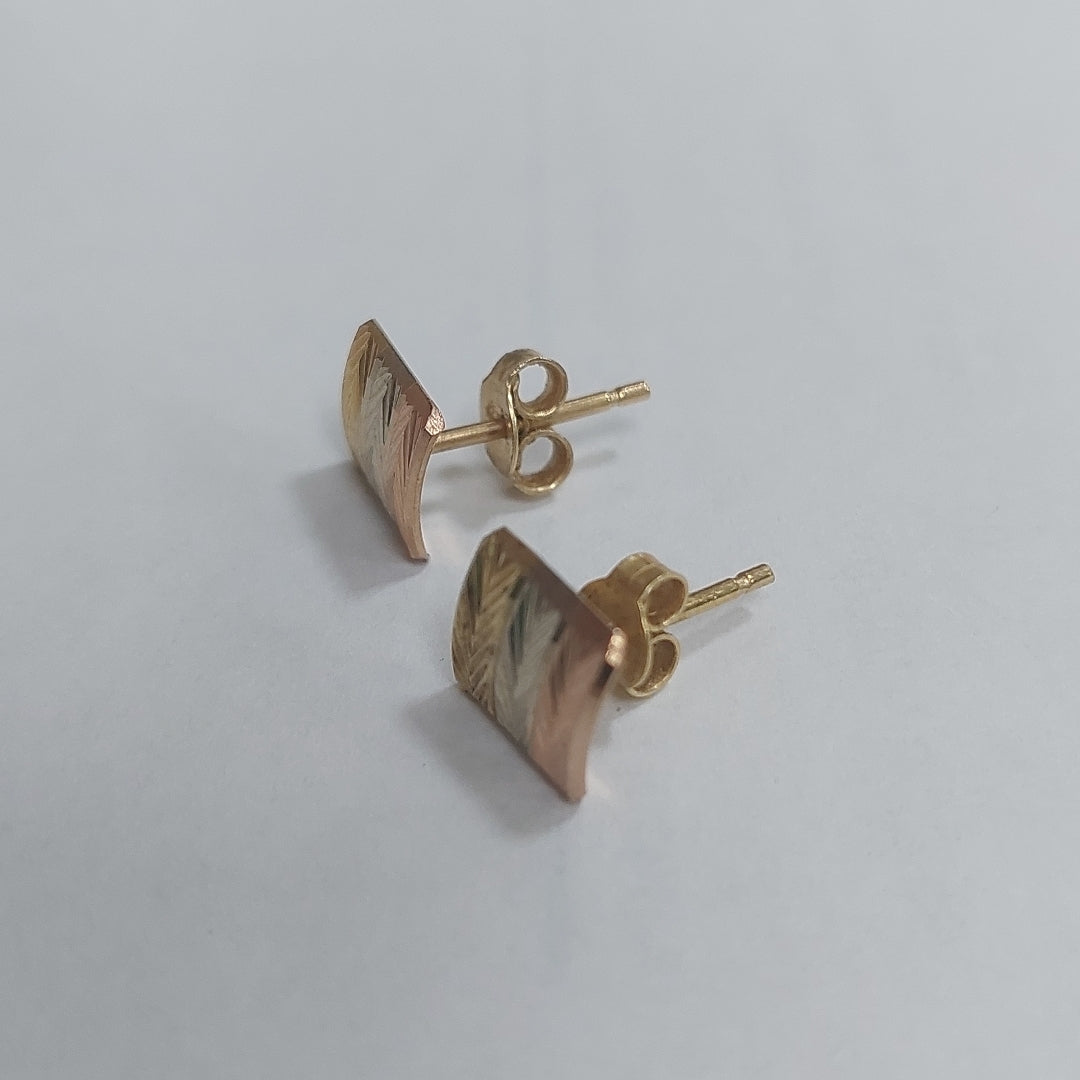 ARRACADAS PAR ORO 14 K 1.4 GRMS (SEMINUEVO)