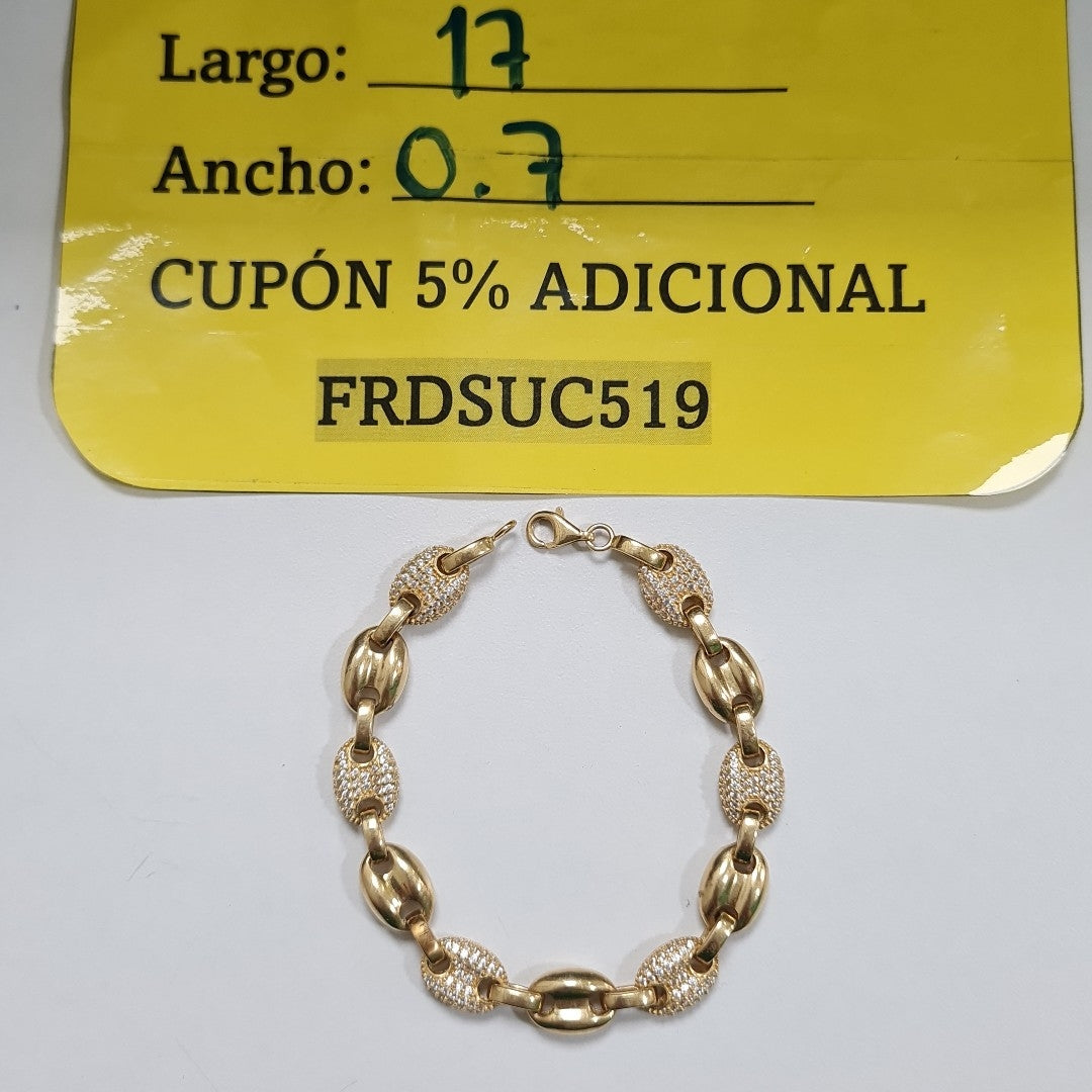 PULSERA ORO 14 K 12,70 GRMS (SEMINUEVO)