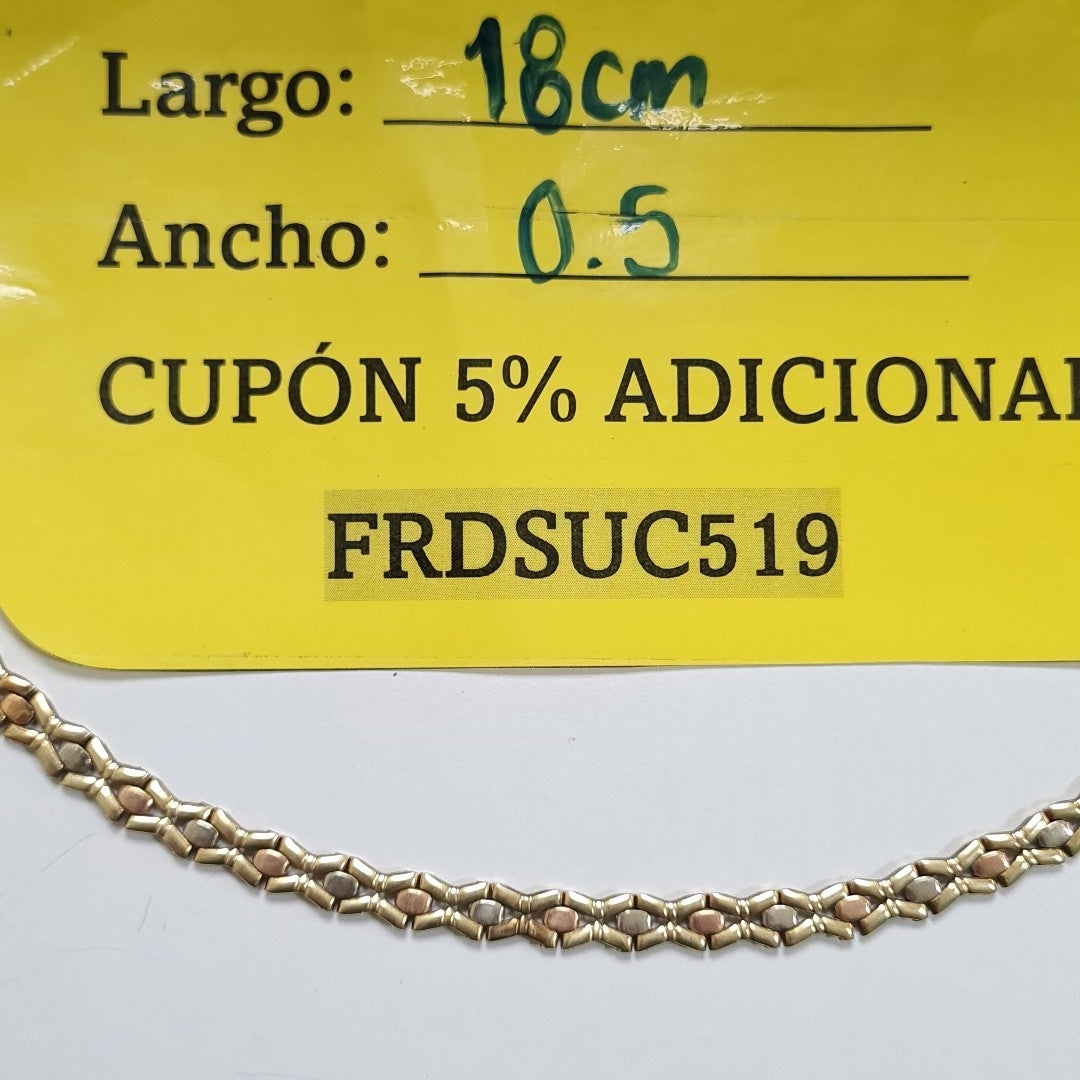 PULSERA ORO 14 K 10,10 GRMS (SEMINUEVO)