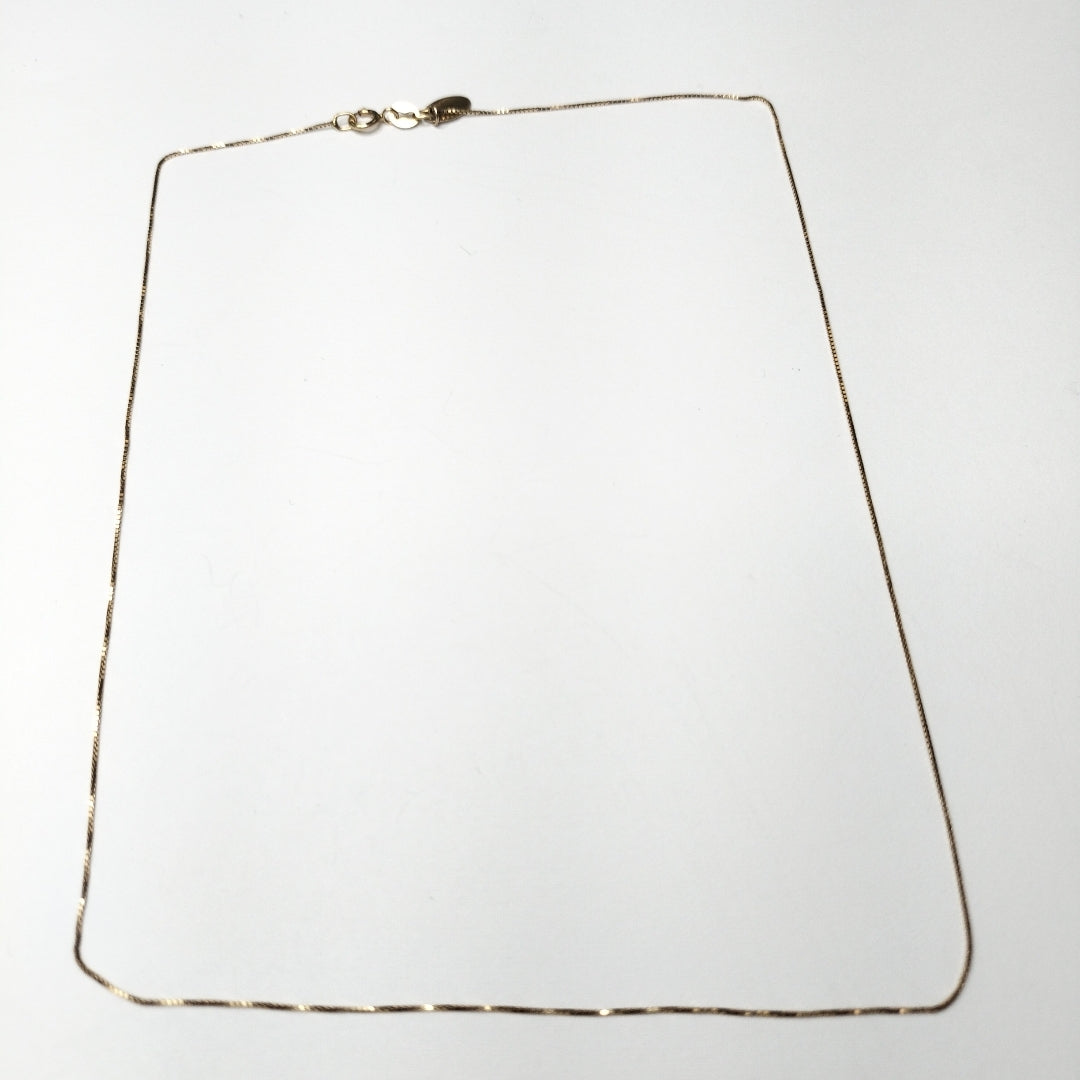 CADENA ORO 14 K 1.2 GRMS (SEMINUEVO)