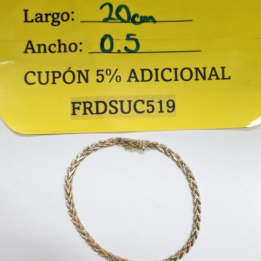 PULSERA ORO 14 K 7.5 GRMS (SEMINUEVO)