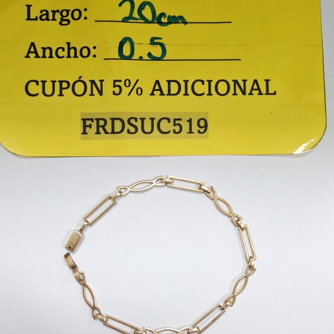 PULSERA ORO 14 K 6.1 GRMS (SEMINUEVO)