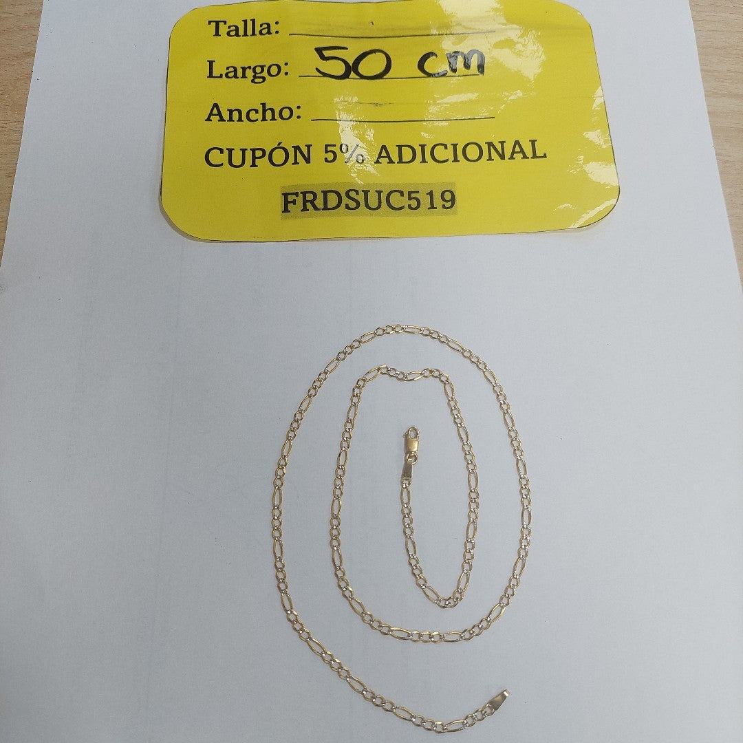 CADENA ORO 14 K 4.3 GRMS (SEMINUEVO)