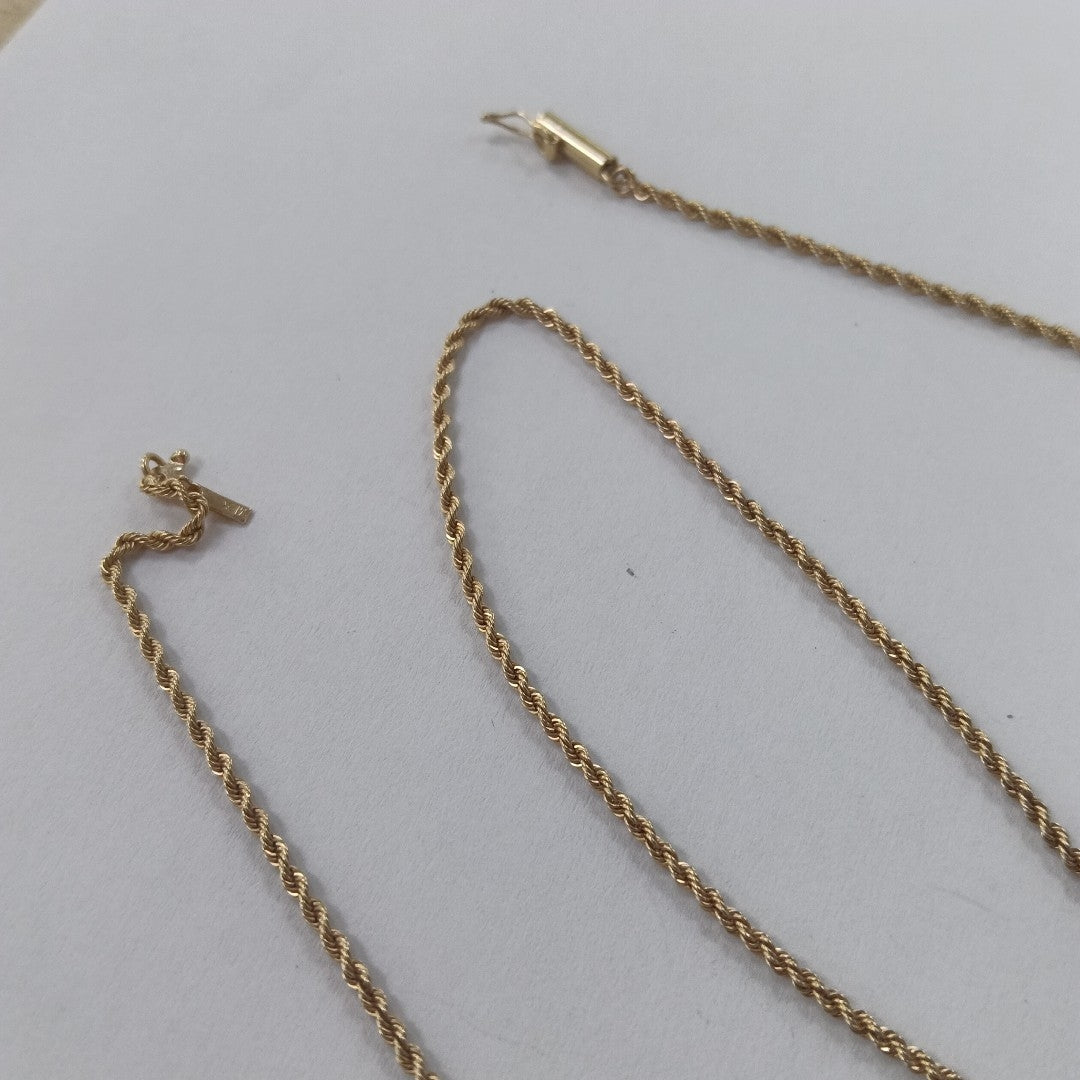 CADENA ORO 14 K 7,40 GRMS (SEMINUEVO)
