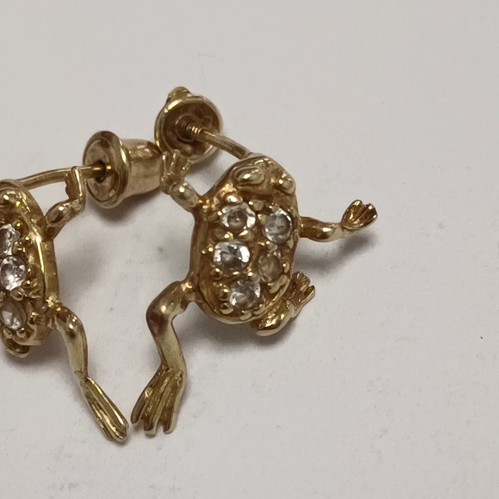 ARETES PAR ORO 14 K 0,90 GRMS (SEMINUEVO)