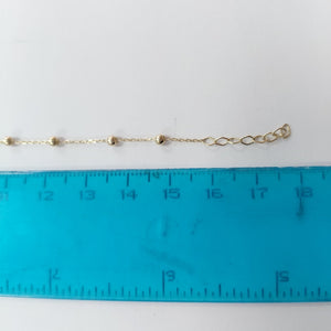 PULSERAS DAMA ORO 14K 1.1 (NUEVO)