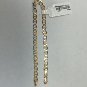 PULSERA TEJIDO GUCHI 5.6G 21 CM 14K (NUEVO)