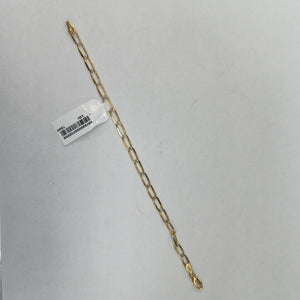 PULSERA TEJIDO ESLABONES 3.9G 18 CM 14K (NUEVO)