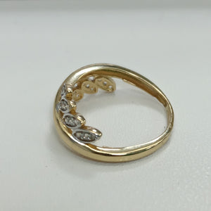 ANILLOS DAMA ORO 14K 2 (NUEVO)