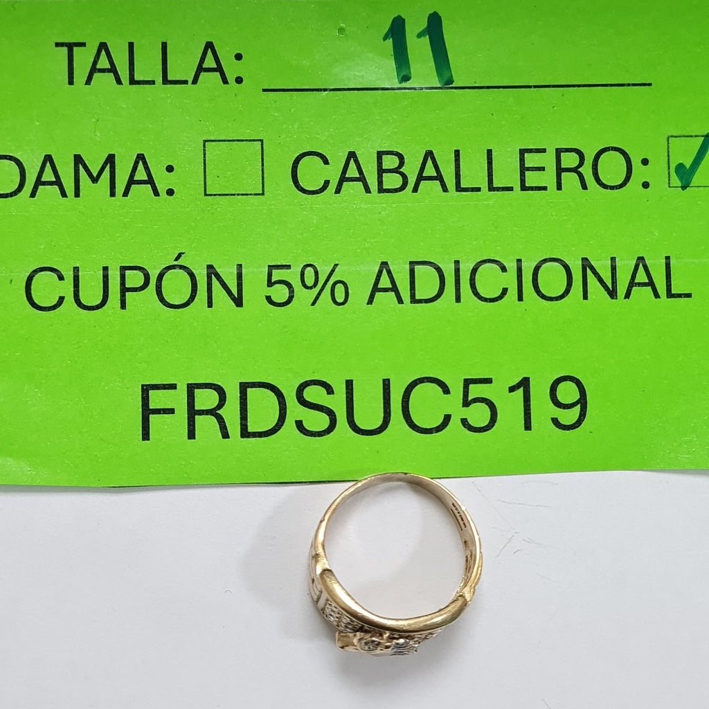 ARGOLLA ORO 14 K 8.4 GRMS (SEMINUEVO)