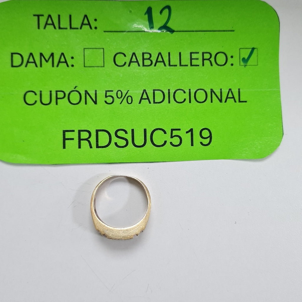 ANILLO ORO 14 K 10.8 GRMS (SEMINUEVO)