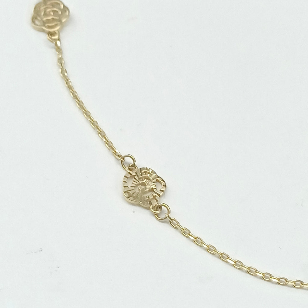 PULSERAS DAMA ORO 14K 1.2 (NUEVO)