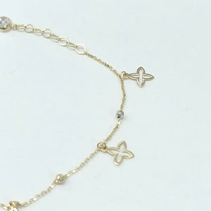 PULSERAS DAMA ORO 14K 1.1 (NUEVO)