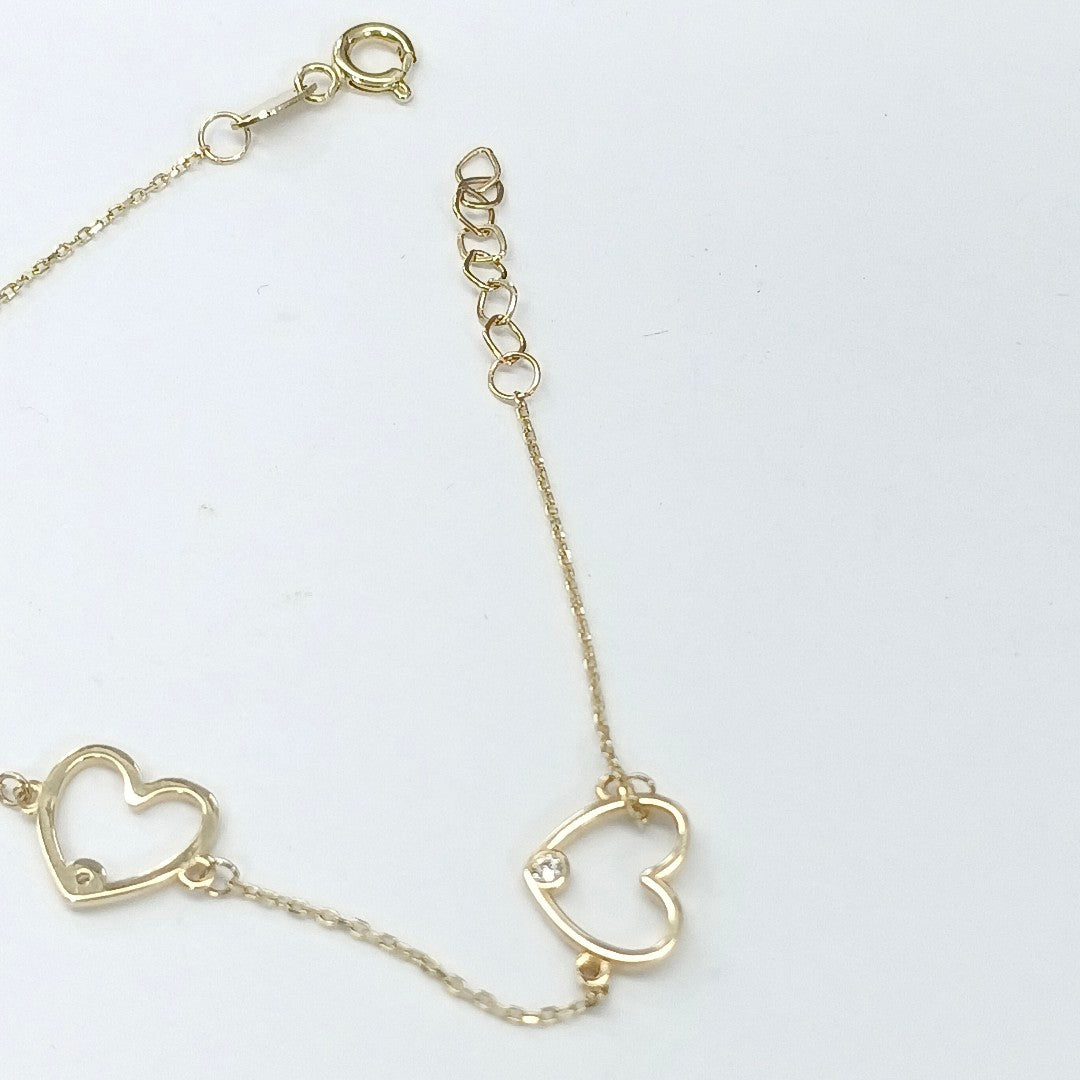 PULSERAS DAMA ORO 14K 1.5 (NUEVO)