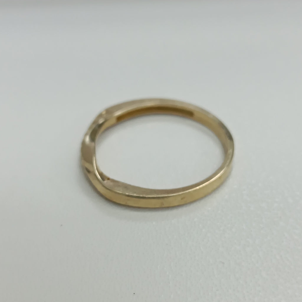 ANILLOS C/CIRCONIA ORO 10K TALLA 8 1.9 GR (NUEVO)
