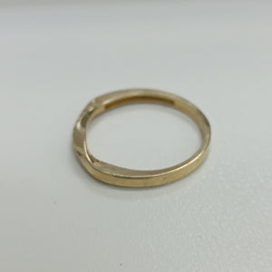 ANILLOS C/CIRCONIA ORO 10K TALLA 8 1.9 GR (NUEVO)