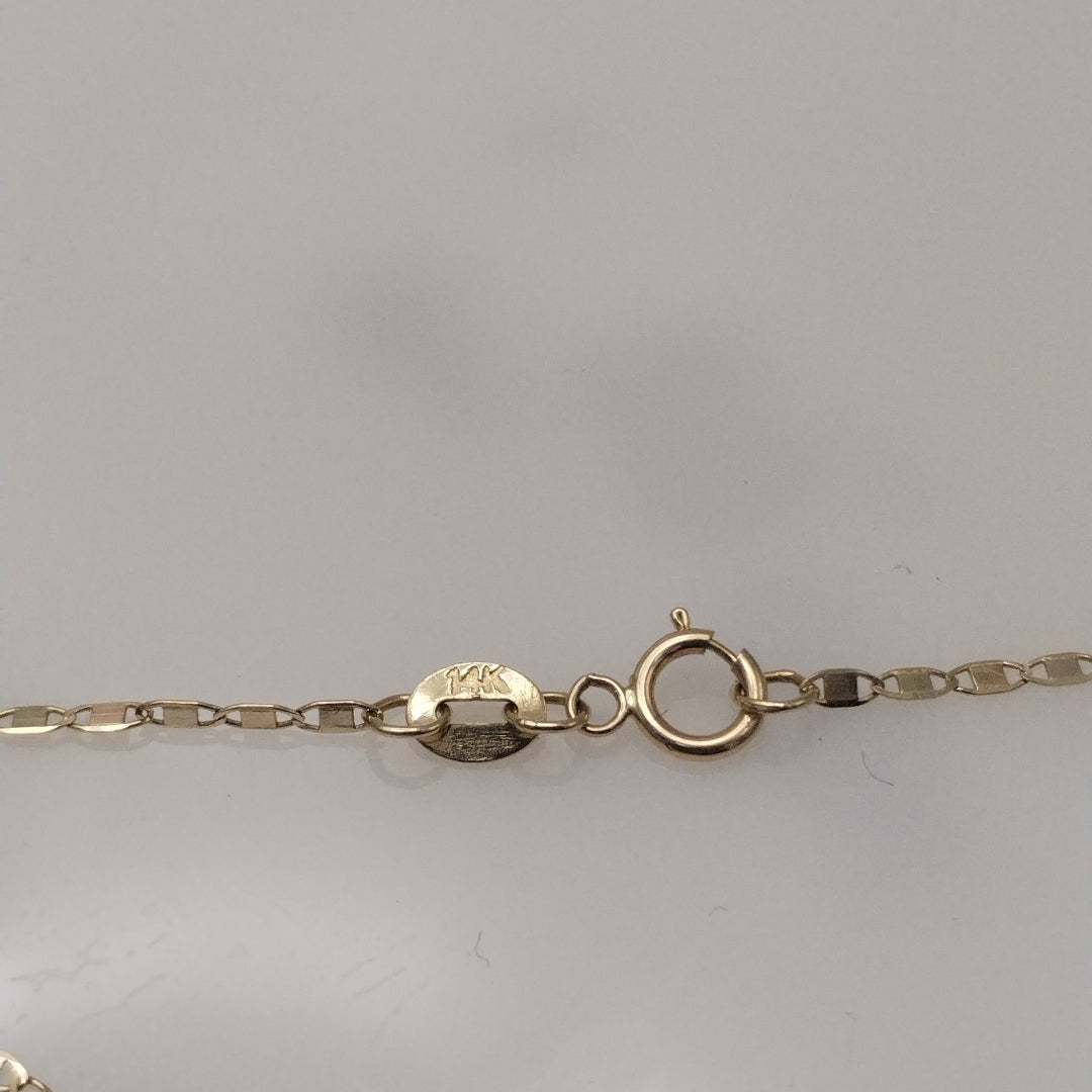 CADENA ORO 14 K 2.1 GRMS (SEMINUEVO)