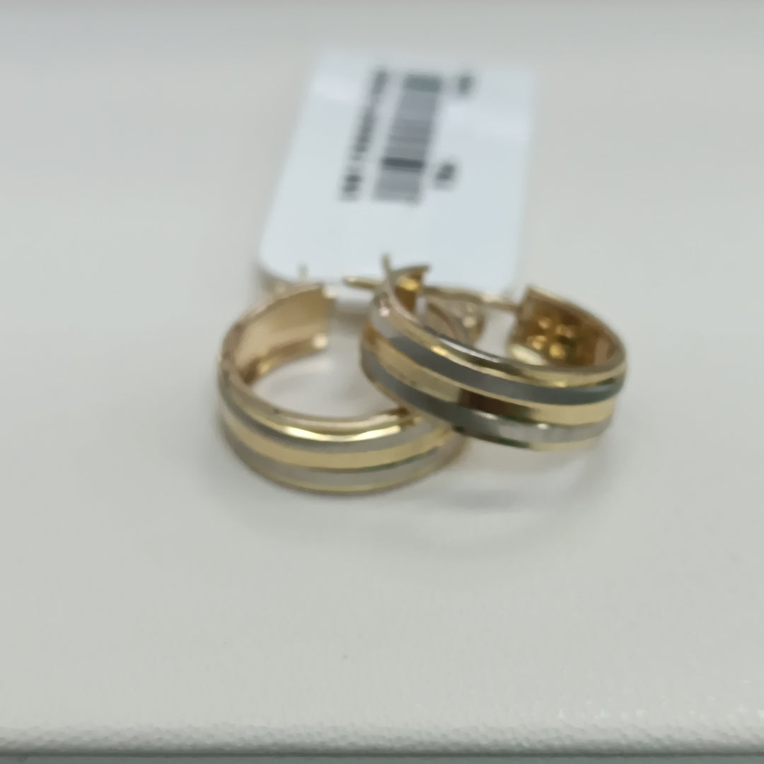 ARETES ARRACADAS ORO 10K 1.5 GR (NUEVO)