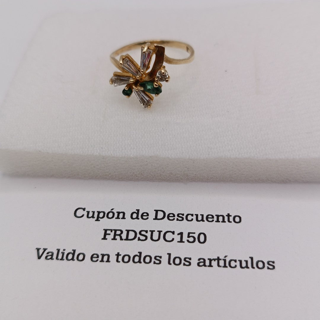 ANILLO ORO 10 K 2.1 GRMS (SEMINUEVO)