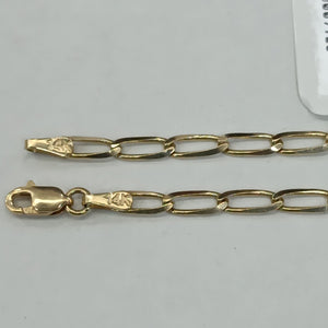 PULSERA TEJIDO ESLABONES 2.5G 18 CM (NUEVO)
