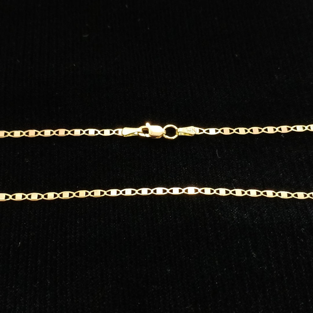 CADENAS GUCHI ORO 14K 55 CM 3.6 GR (NUEVO)