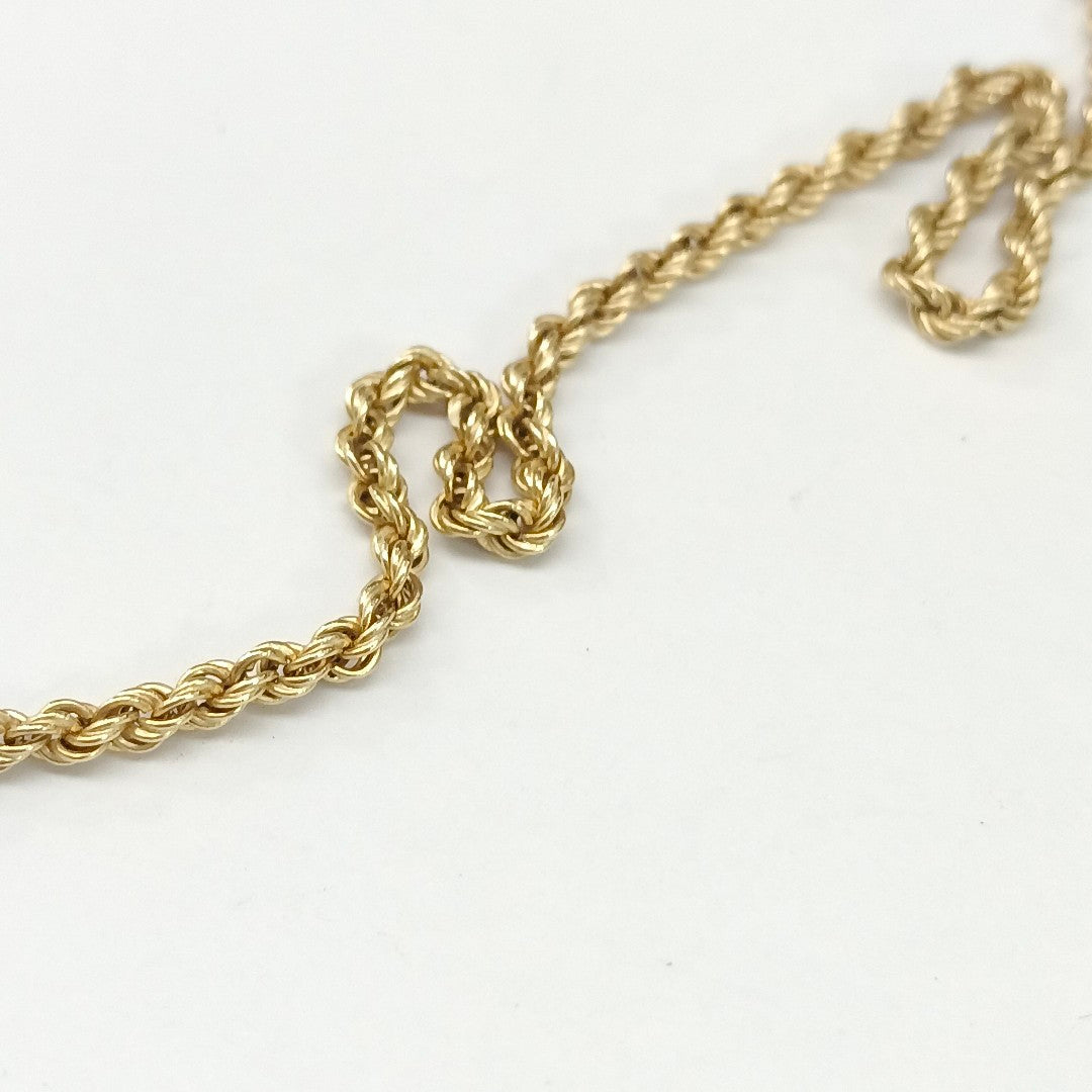 CADENA ORO 14 K 3.5 GRMS (SEMINUEVO)