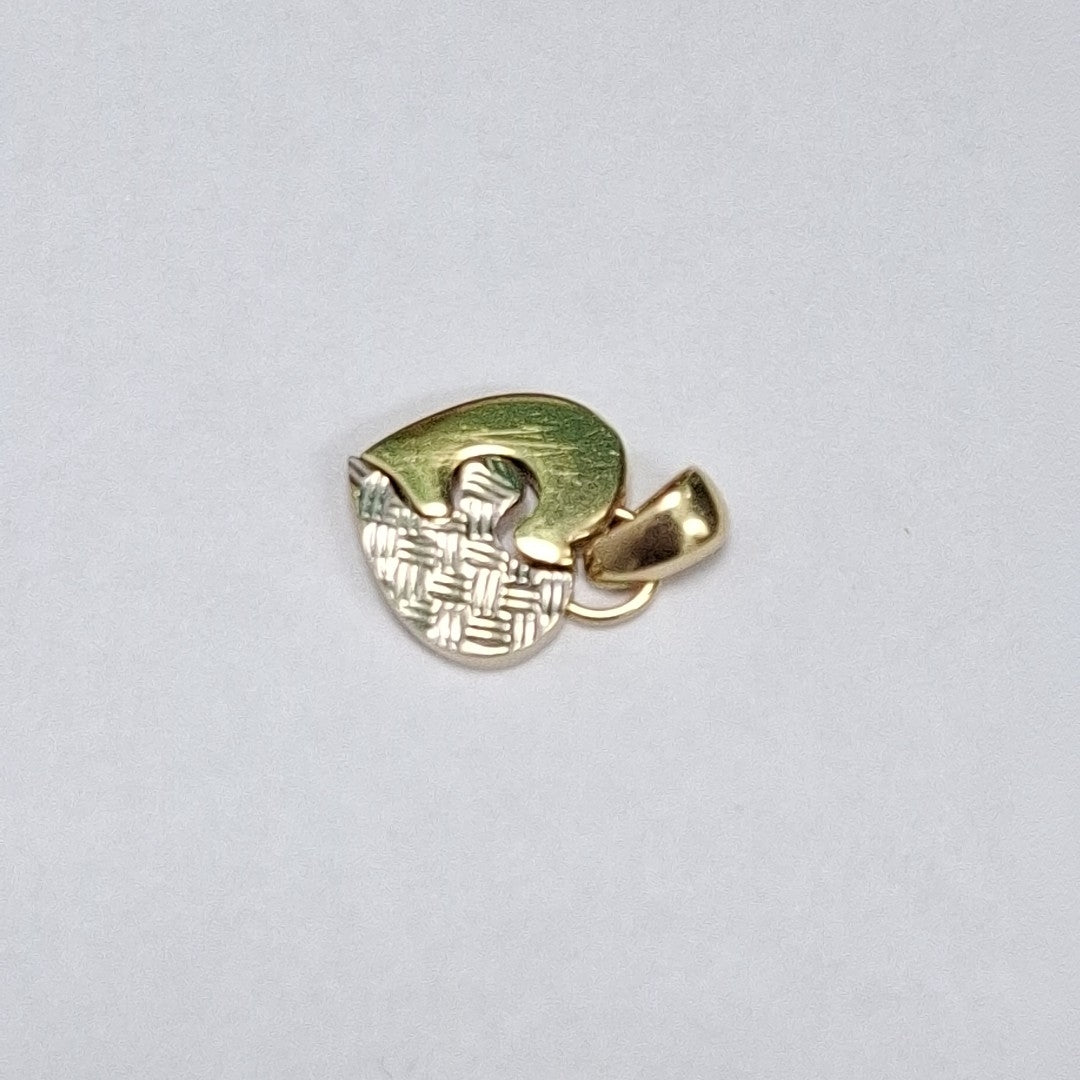 DIJE ORO, ORO BLANCO 14 K 1.9 GRMS (SEMINUEVO)