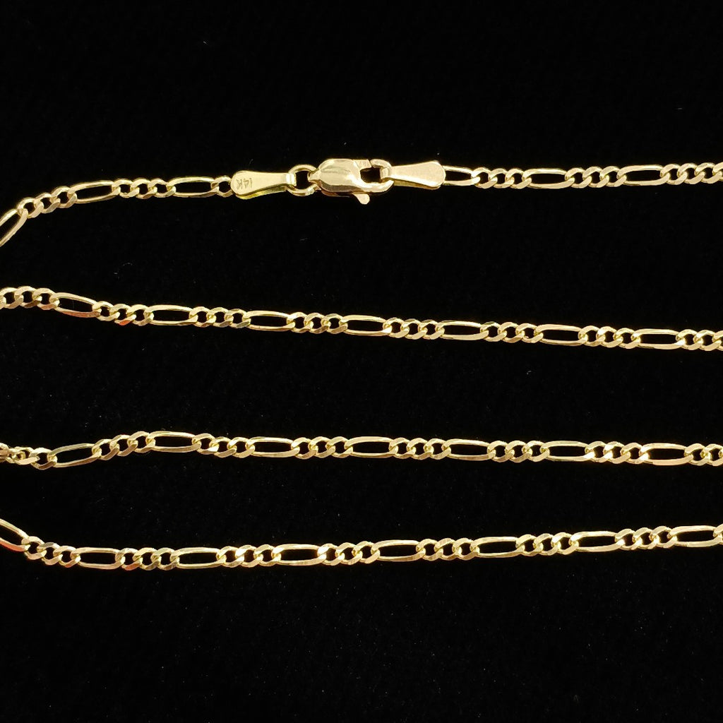 CADENAS 3X1 ORO 14K 60 CM 4.2 GR (NUEVO)