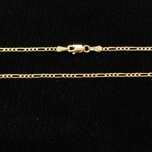 CADENAS 3X1 ORO 14K 55 CM 3.7 GR (NUEVO)