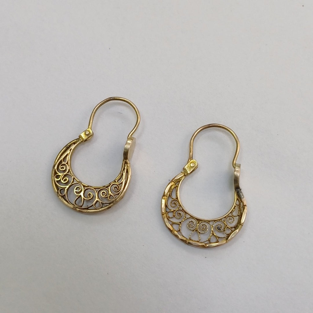 ARETES PAR ORO 8 K 2,40 GRMS (SEMINUEVO)