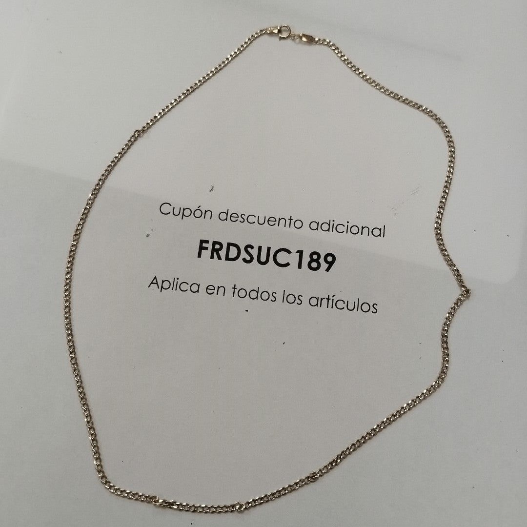 CADENA ORO,RODIADO 10 K 4,80 GRMS (SEMINUEVO)