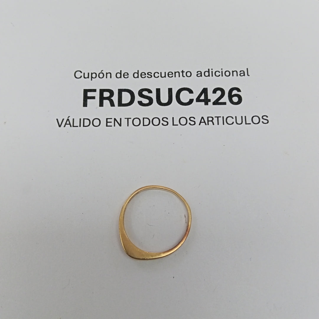 ANILLITO ORO 14 K 1.9 GRMS (SEMINUEVO)