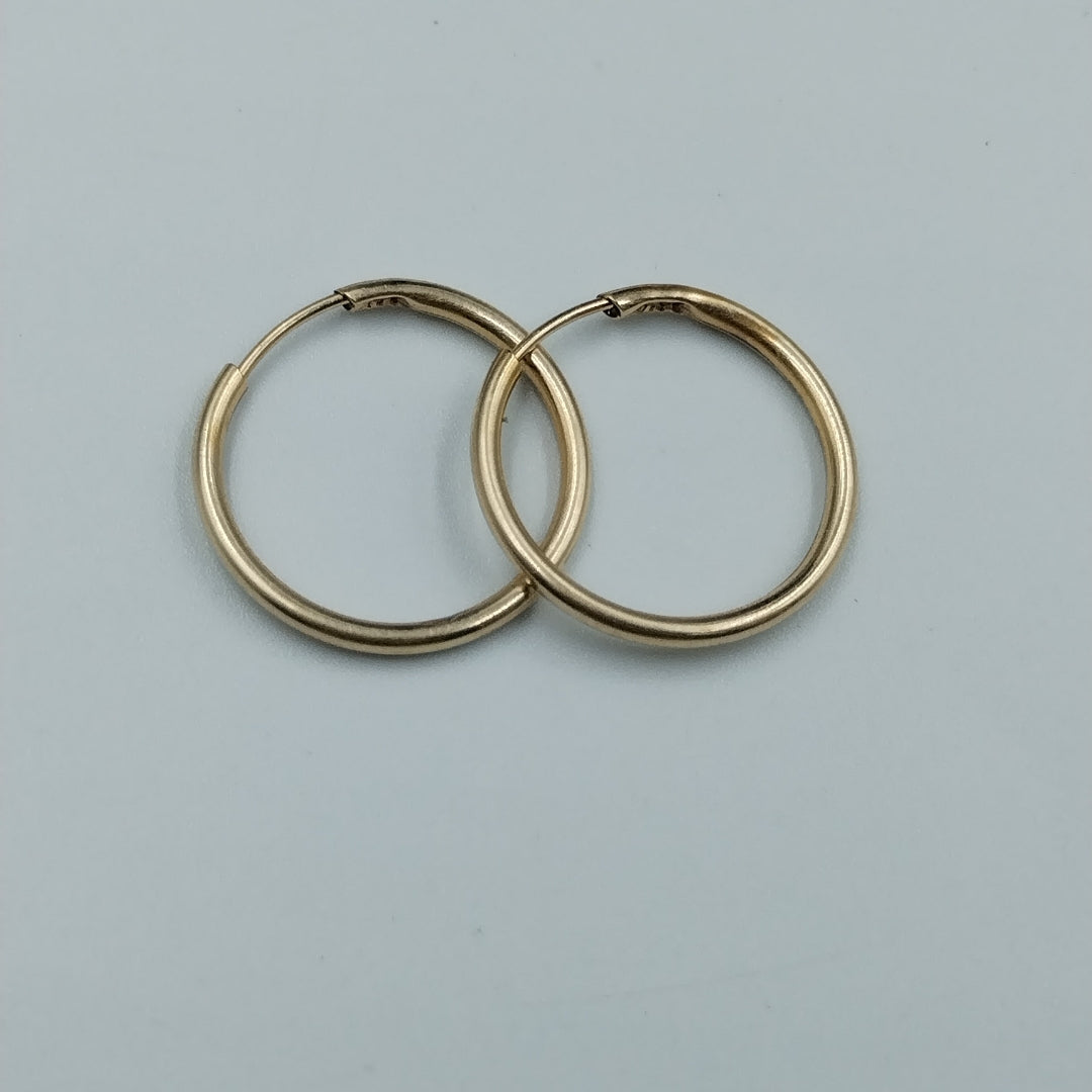 ARRACADAS PAR ORO 14 K 1,90 GRMS (SEMINUEVO)