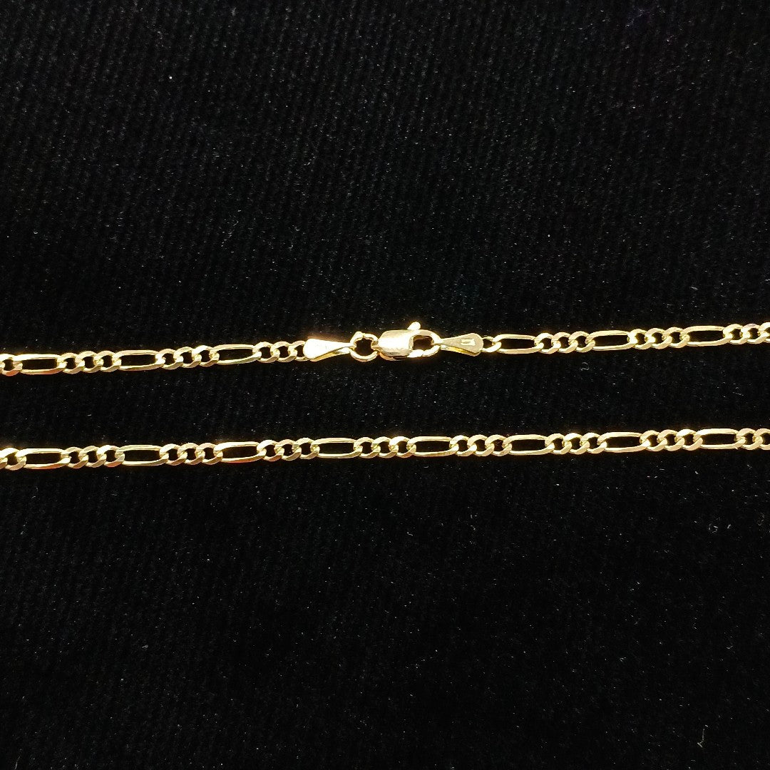 CADENAS 3X1 ORO 14K 55 CM 5.1 GR (NUEVO)