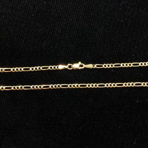 CADENAS 3X1 ORO 14K 55 CM 5.1 GR (NUEVO)