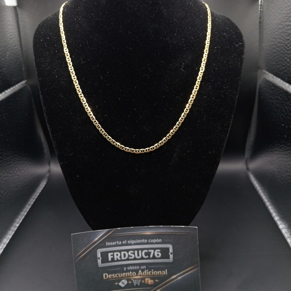 CADENA ORO 14 K 4.9 GRMS (SEMINUEVO)