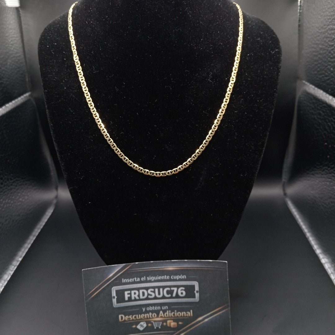 CADENA ORO 14 K 4.9 GRMS (SEMINUEVO)