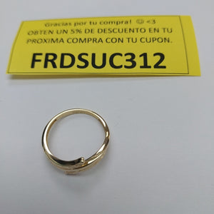ANILLOS DAMA ORO 14K 2 (NUEVO)
