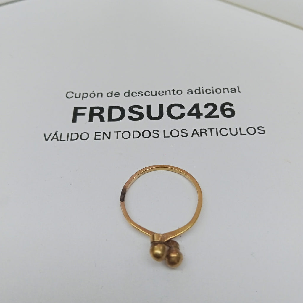 ANILLITO ORO 10 K 1 GRMS (SEMINUEVO)
