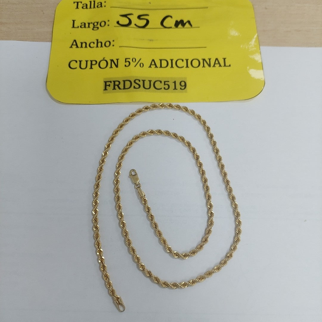CADENA ORO 14 K 6.7 GRMS (SEMINUEVO)