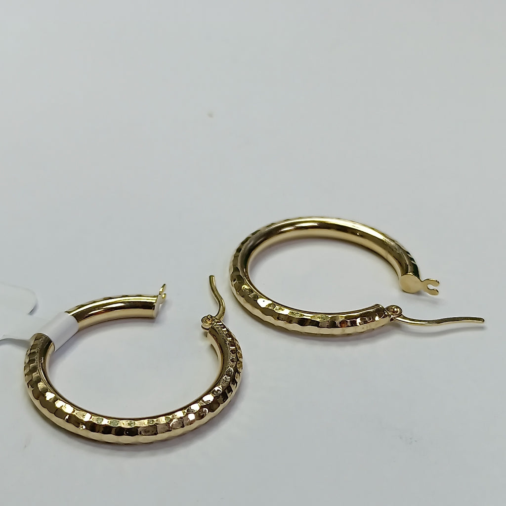 ARRACADAS PAR ORO 14 K 1.7 GRMS (SEMINUEVO)