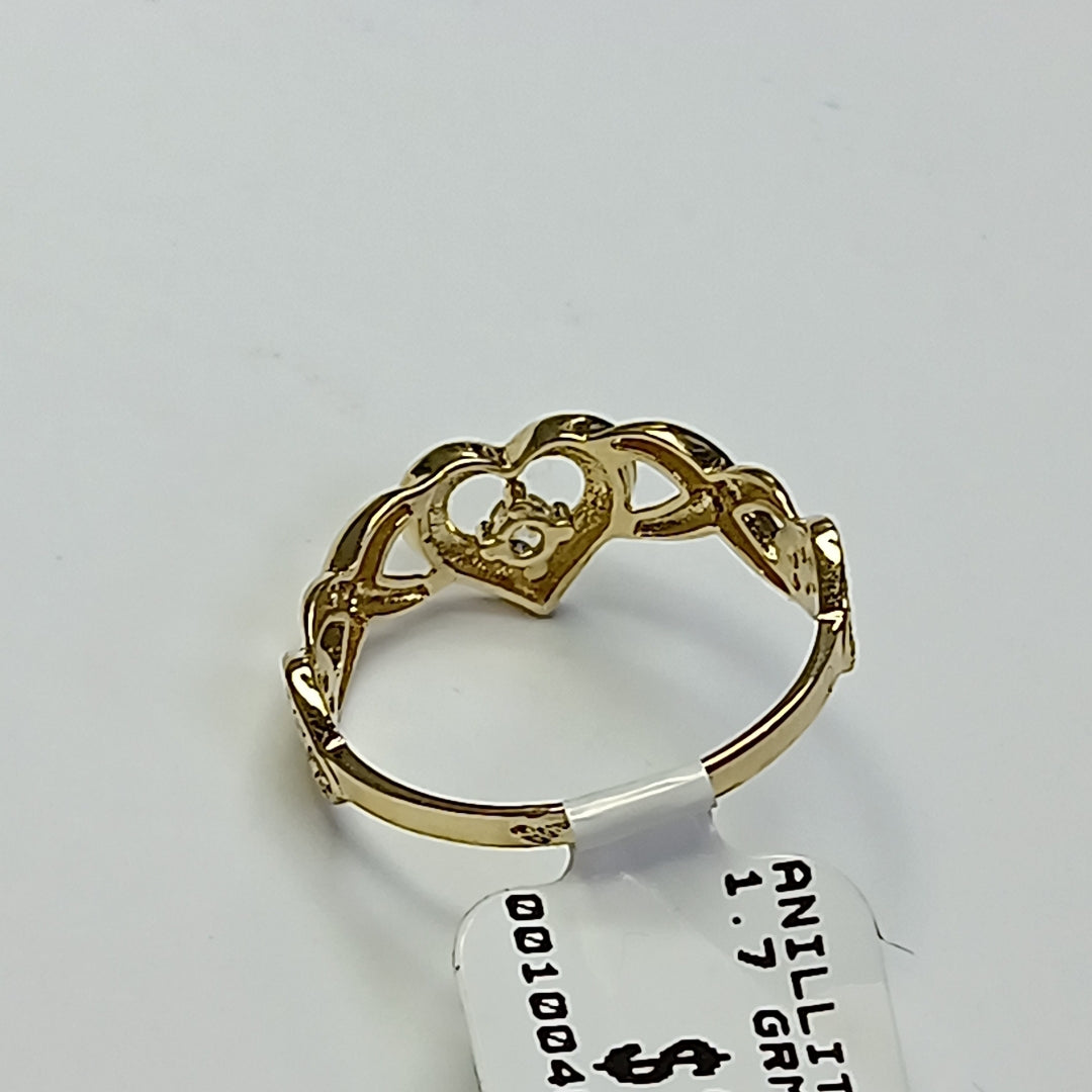 ANILLITO ORO 14 K 1.7 GRMS (SEMINUEVO)