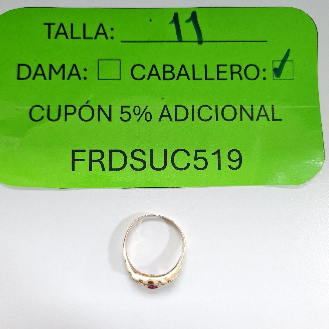 ANILLO ORO 10 K 5,10 GRMS (SEMINUEVO)