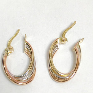 ARRACADAS ORO 14K 1.5 (NUEVO)